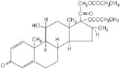 Image Of Betamethasone Gel Chemical Structure (Gel Chemical Structure)
